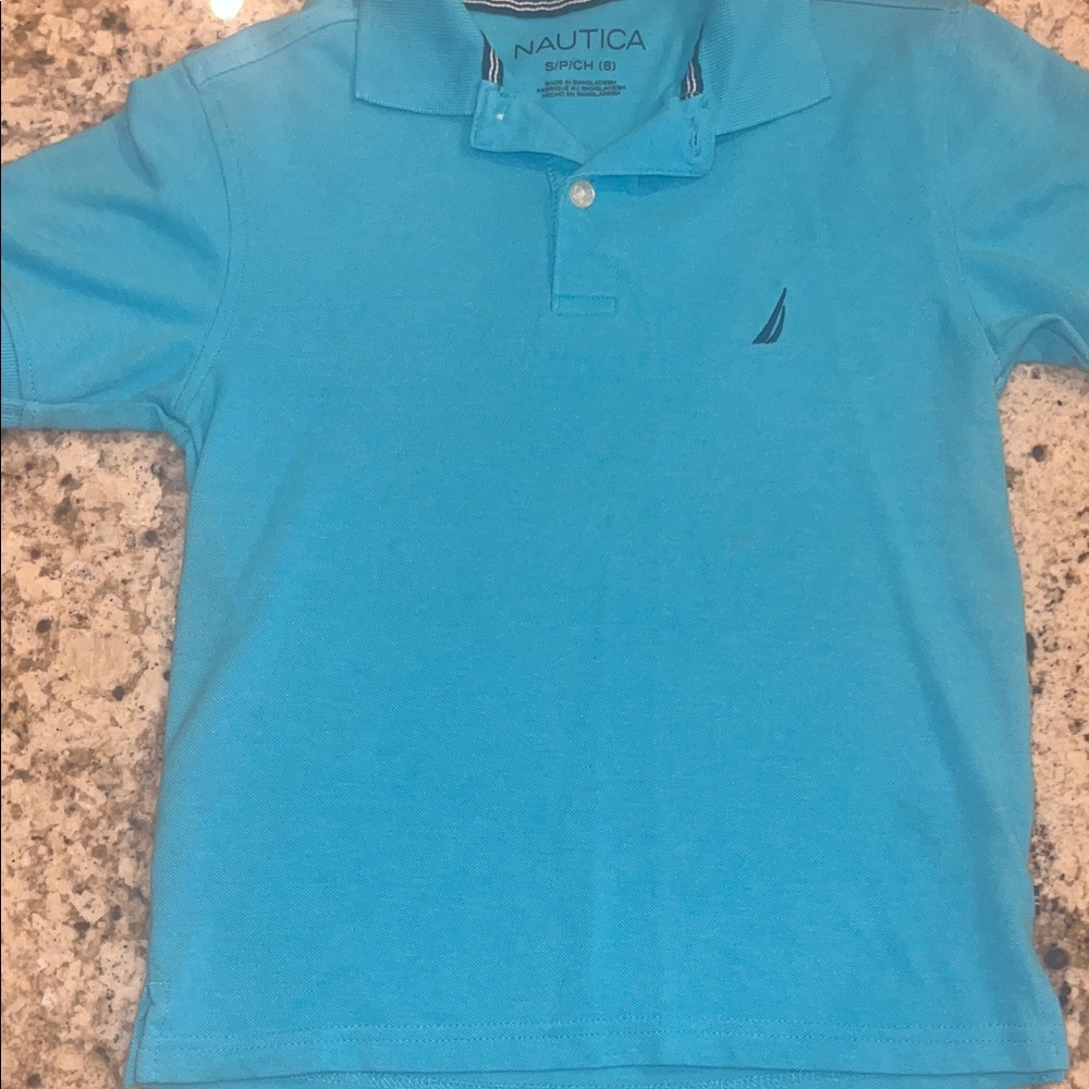 Nautica Kids Blue Polo Shirt
